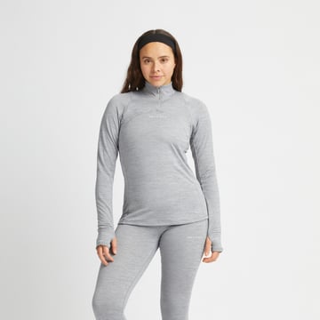 Insulate Thermo Half Zip Grå Röhnisch