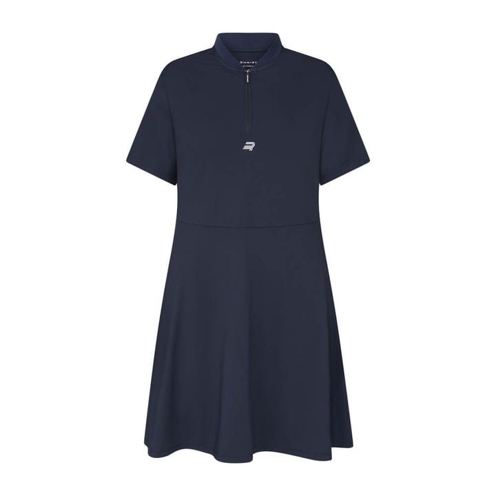 Annie Shortsleeve Dress Blå Röhnisch