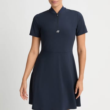 Annie Shortsleeve Dress Blå Röhnisch