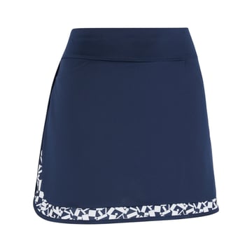 W 17 Two Tone Geo Blocked Skort Blå Callaway