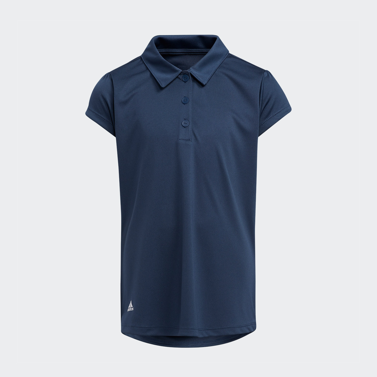 adidas navy blue golf shirt