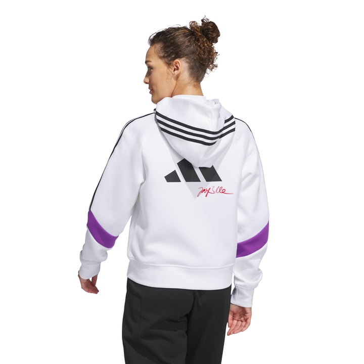 W Jay3lle Hoodie Hvid Adidas