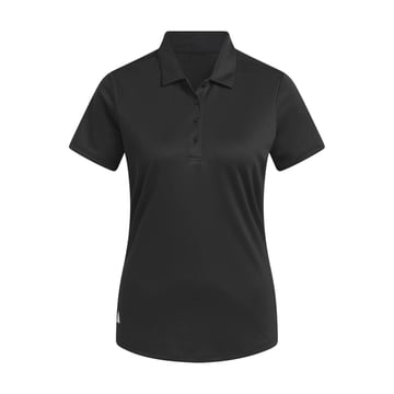 W Solid Performance Short Sleeve Polo Shirt Sort Adidas