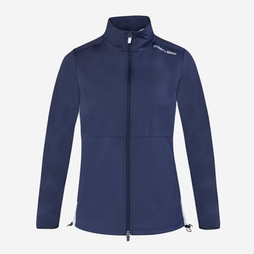 W Tech Windbreaker Softshell Bleu Blanche Bogeys & Birdies