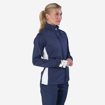 W Tech Windbreaker Softshell Bleu Blanche Bogeys & Birdies