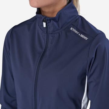 W Tech Windbreaker Softshell Bleu Blanche Bogeys & Birdies