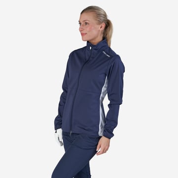 W Tech Windbreaker Softshell Bleu Blanche Bogeys & Birdies