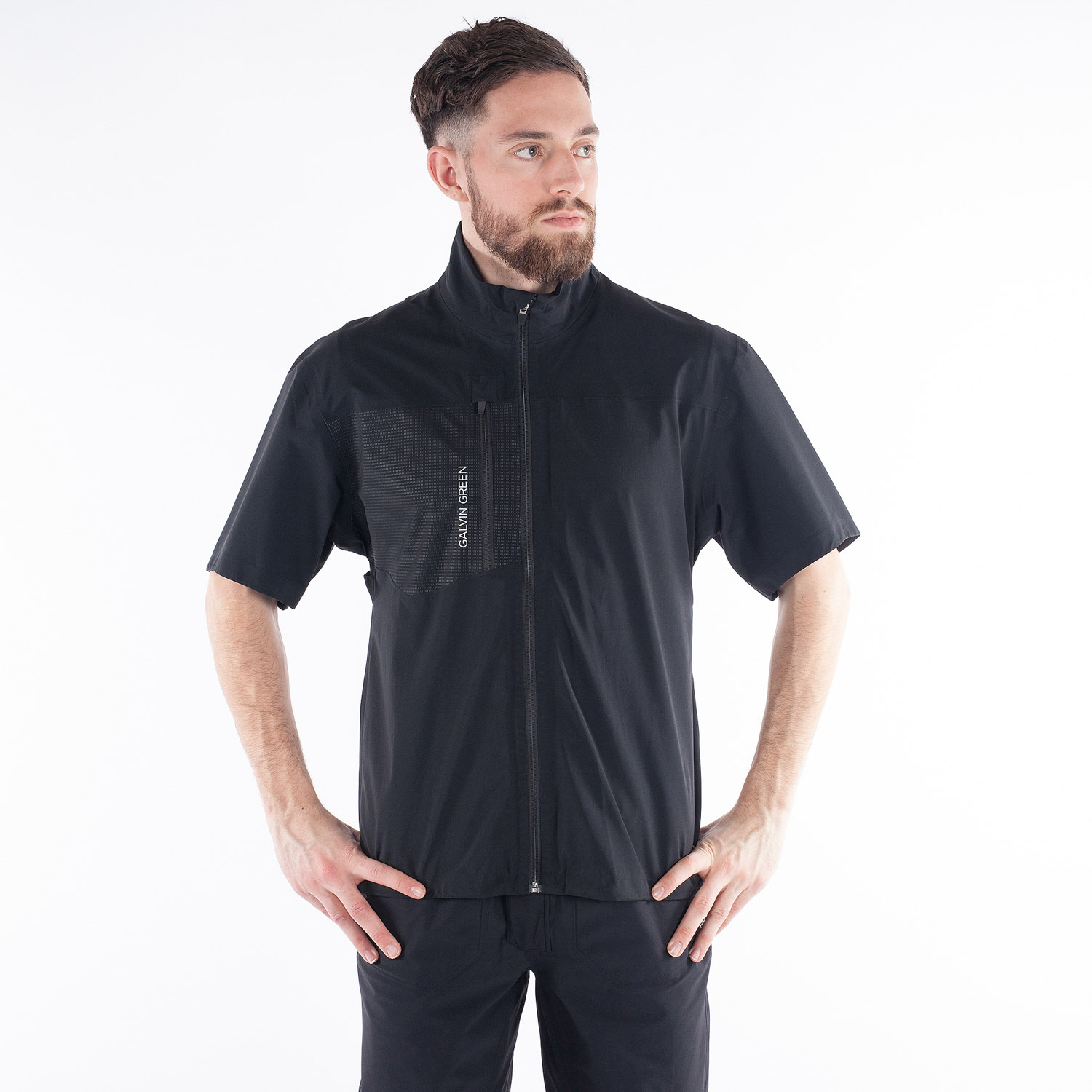 galvin green short sleeve rain jacket