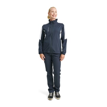 W Bounce Rainjacket Blå Abacus