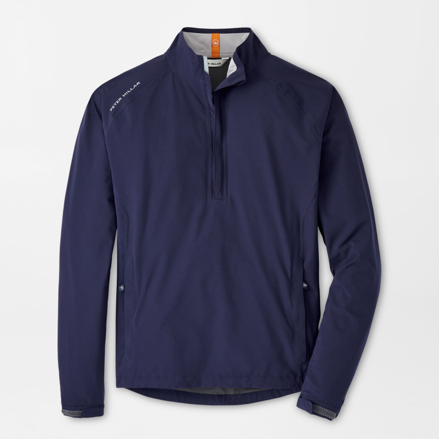 Peter Millar Jacka Shield Half-Zip Rain: Navy X-Large