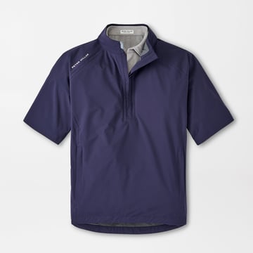 Shield Short Sleeve Rain Shell Blå Peter Millar