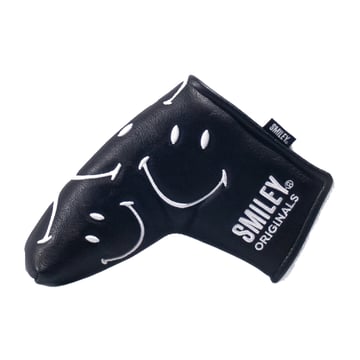 Hcover Putter Blade Musta Smiley Originals