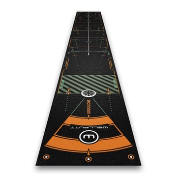 4M Putting mat BLACK (13ft) Wellputt