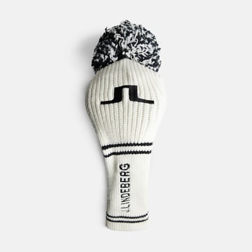 Knitted Driver Club Headcover White J.Lindeberg