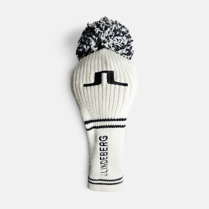 Knitted Driver Club Headcover White J.Lindeberg